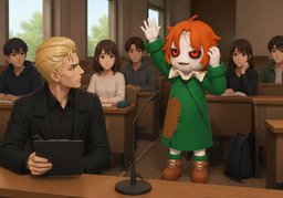À qui la parole ?のイラスト