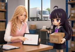 Pour quand avez-vous besoin de ~ ?のイラスト