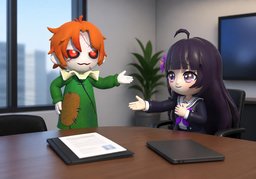 Nous assumons ~.のイラスト