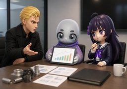 Envisagez-vous de ~ ?のイラスト