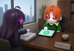 Qui validera ~ ?のイラスト