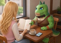 Fixons un rendez-vous le ~.のイラスト