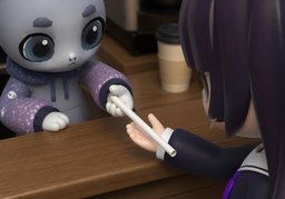 종이빨대のイラスト