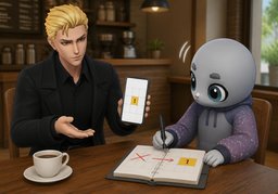 La date limite est reportée au ~.のイラスト