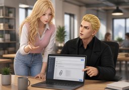 Le fichier ~ est-il en pièce jointe ?のイラスト