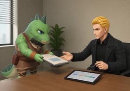 Veuillez nous excuser pour ~.のイラスト