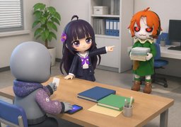 Cette personne est responsable de ~.のイラスト