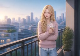 쌀쌀하다のイラスト