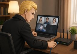 Je me reconnecte.のイラスト