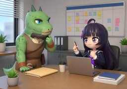 Je suivrai ~.のイラスト