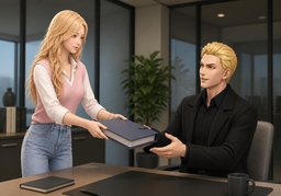 Je transmets au responsable ~.のイラスト