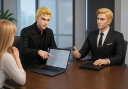 À qui appartiendront les droits sur ~ ?のイラスト