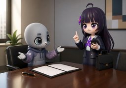 Je vous rappellerai.のイラスト