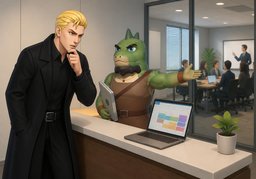 Il sera de retour ~.のイラスト