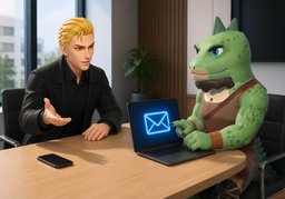 Préférez-vous être contacté par ~ ou par ~ ?のイラスト