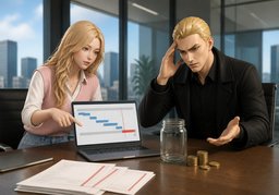 Le problème, c'est ~.のイラスト