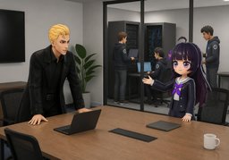 Le point de contact pour ~ est ~.のイラスト