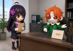 Accordez-vous ~ ?のイラスト
