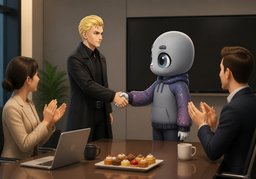 Merci d'avoir rejoint ~.のイラスト
