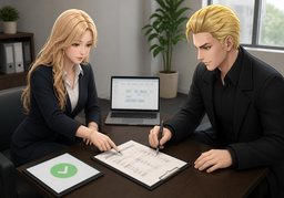 Si cela vous convient, ~.のイラスト