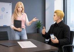 Nous procéderons à ~.のイラスト