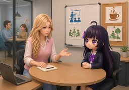 Comment gérez-vous ~ ?のイラスト