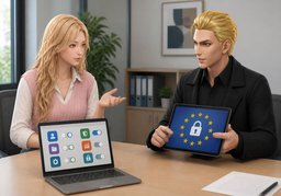 Avez-vous des exigences de conformité pour ~ ?のイラスト