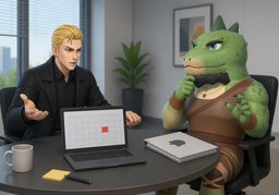 À quel point est-ce urgent ?のイラスト