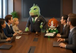 Le quorum est atteint.のイラスト