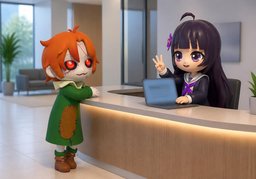 Puis-je visiter ~ ?のイラスト