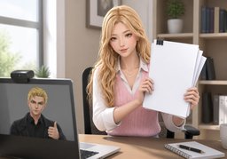 Veuillez confirmer la réception de ~.のイラスト