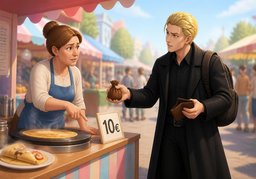 Est-ce gratuit ?のイラスト