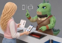 Comment faut-il présenter ~ ?のイラスト