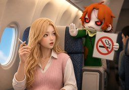 Puis-je ~ à bord ?のイラスト