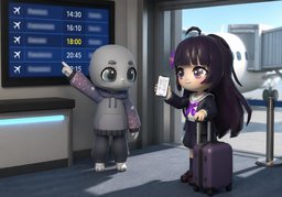 Quel ~ allez-vous prendre ?のイラスト