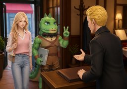 Pour combien de personnes est ~ ?のイラスト