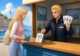 Quel est ~ pour ~ ?のイラスト