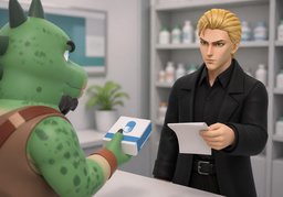 Avez-vous besoin d'une ordonnance ?のイラスト