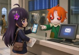 Quel ~ vais-je recevoir ?のイラスト