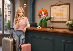 Jusqu'à quand puis-je ~ ?のイラスト
