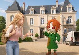 Les lieux visités ont-ils ~ ?のイラスト