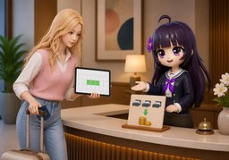 Y a-t-il une réduction si ~ ?のイラスト