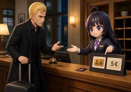 L'enregistrement est-il payant ?のイラスト