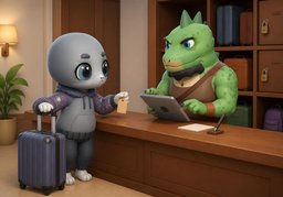 Comment sont gérés ~ ou ~ en ~ ?のイラスト