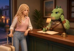 Puis-je être mis sur ~ ?のイラスト