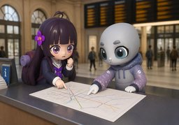 Où dois-je changer ?のイラスト