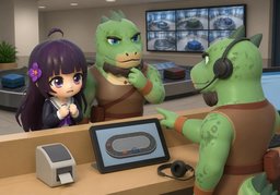 Combien de temps la recherche va-t-elle ~ ?のイラスト