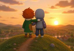colinaのイラスト