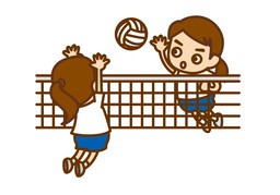 排球のイラスト
