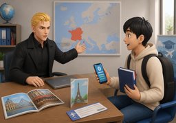Pourquoi avez-vous choisi ~ ?のイラスト